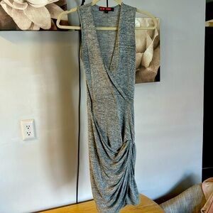Grey Heathered Fitted Dress size small